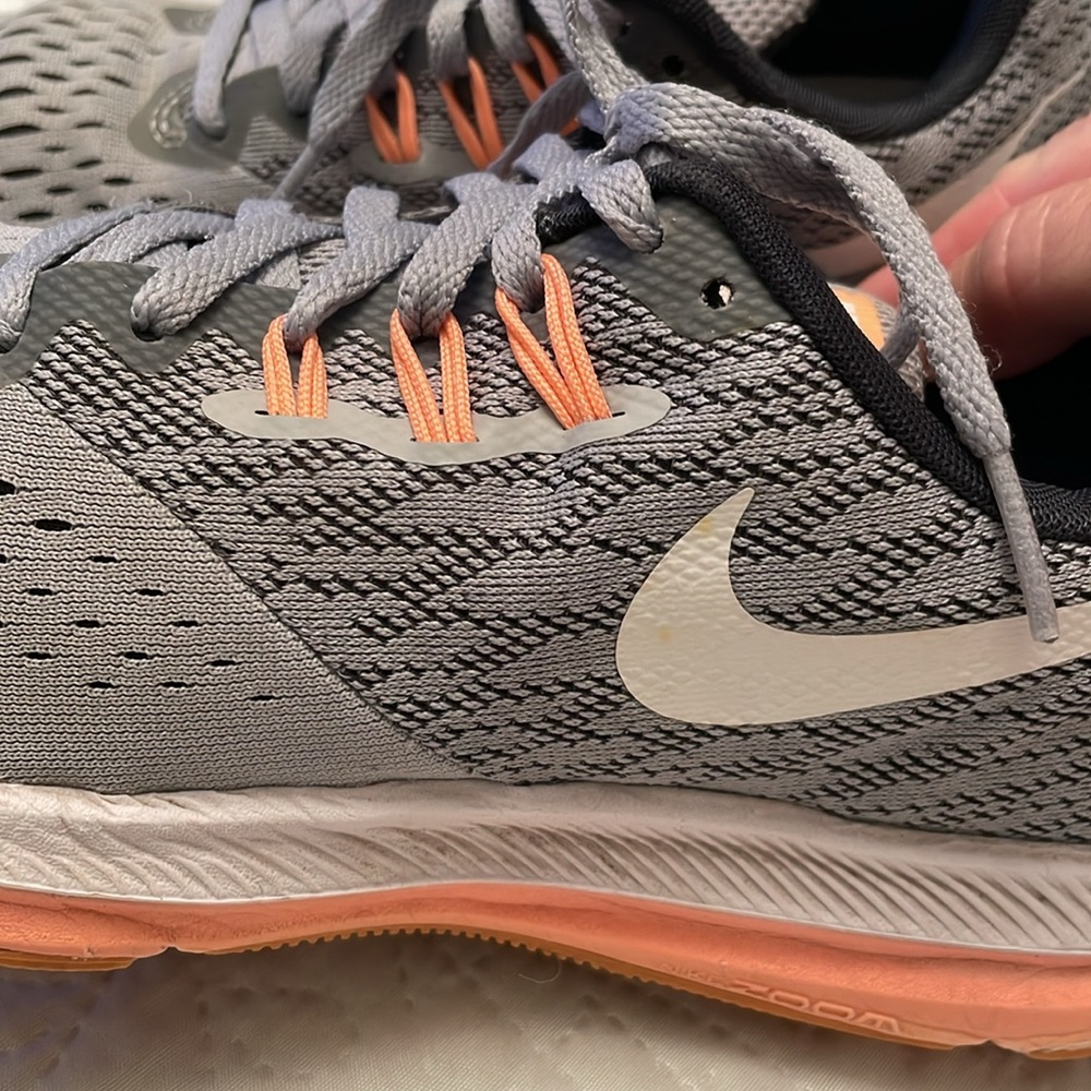 Nike ZOOM WINFLO 4 Athletic Running Shoes Size 6 Lightly Used Fall Color - Picture 15 of 16